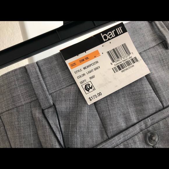 Light Gray Slim Fit Jacket with Slim Fit Pants - Picture 8 of 8